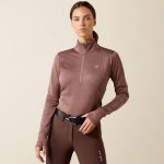 Ariat Team EQ 1/2 Zip Pullover - Twilight Mauve