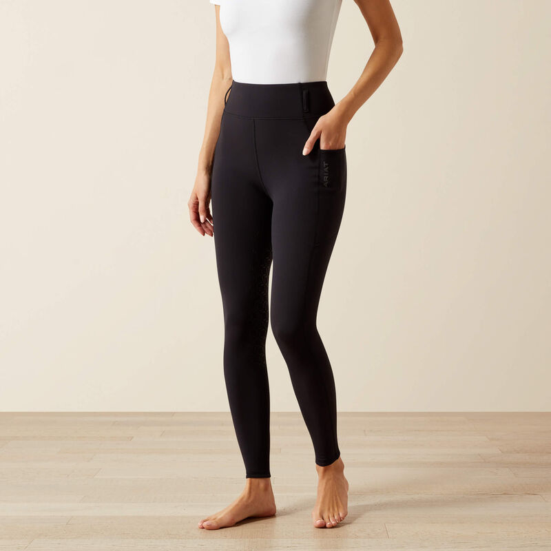 Ariat Venture 2.0 Thermal Full Seat Tight - Black Ariat Venture 2.0 Thermal Full Seat Tight - Black - Image 1