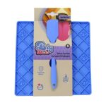 Big Licks Mat With Serving Spoon - Small (200mm x 200mm) - Image 3
