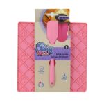 Big Licks Mat With Serving Spoon - Small (200mm x 200mm) - Image 2