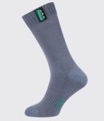 Ridgeline Cotton Work Socks Mid Length Navy Multi (Pack of 3) - Image 5