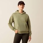 Ariat Woman's Martine Hood Sweatshirt - Olive Green