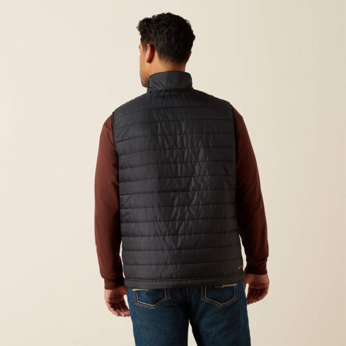 Ariat Men's Rebar Cordura Ripstop Lightweight Insulated Gilet - Image 3