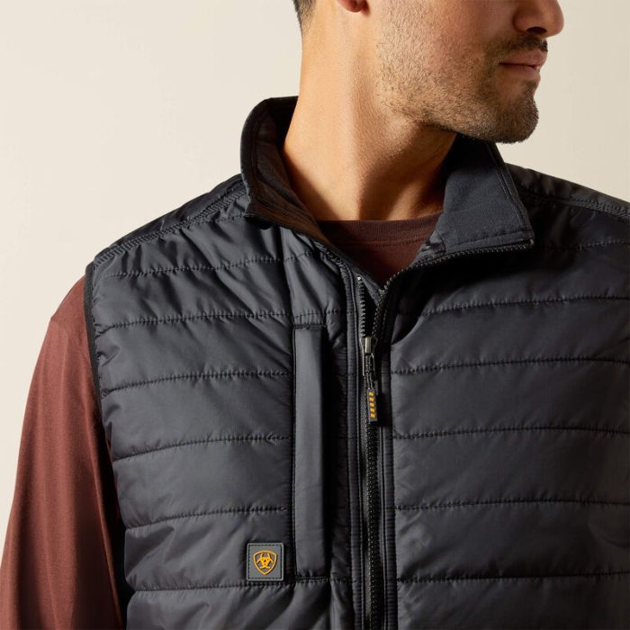 Ariat Men's Rebar Cordura Ripstop Lightweight Insulated Gilet - Image 5