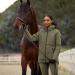 Ariat Woman's Outer Banks Waterproof Jacket - Kalamata - Image 2