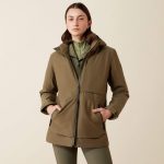 Ariat Woman's Outer Banks Waterproof Jacket - Kalamata