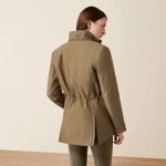Ariat Woman's Outer Banks Waterproof Jacket - Kalamata - Image 3