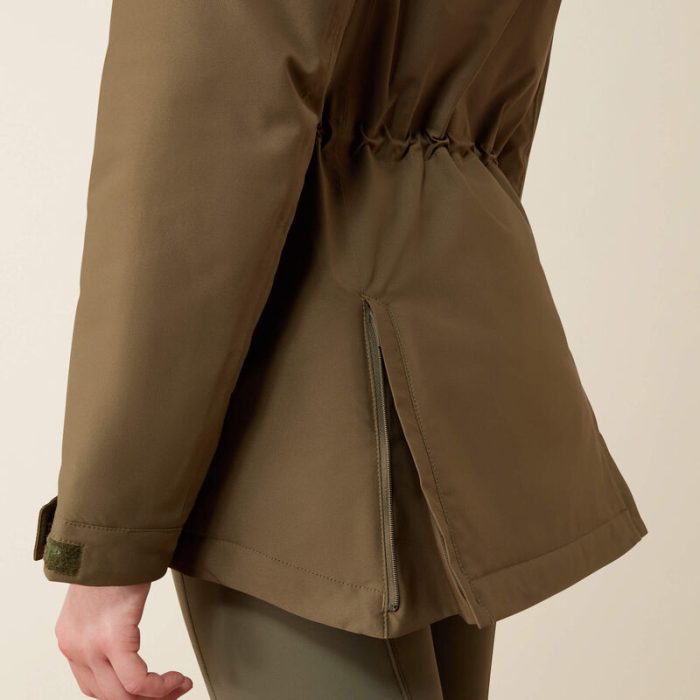 Ariat Woman's Outer Banks Waterproof Jacket - Kalamata - Image 5